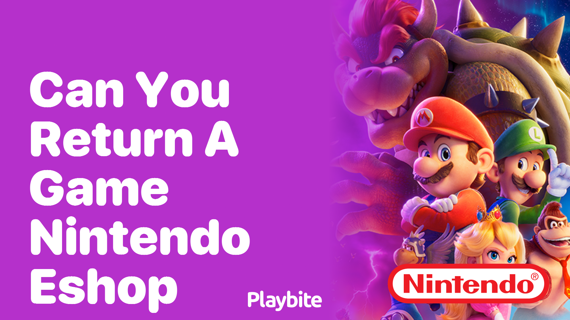 Can You Return a Game on the Nintendo eShop? - Playbite