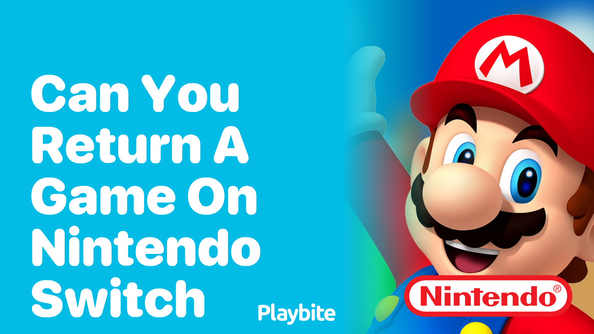 Can You Return a Game on Nintendo Switch? - Playbite