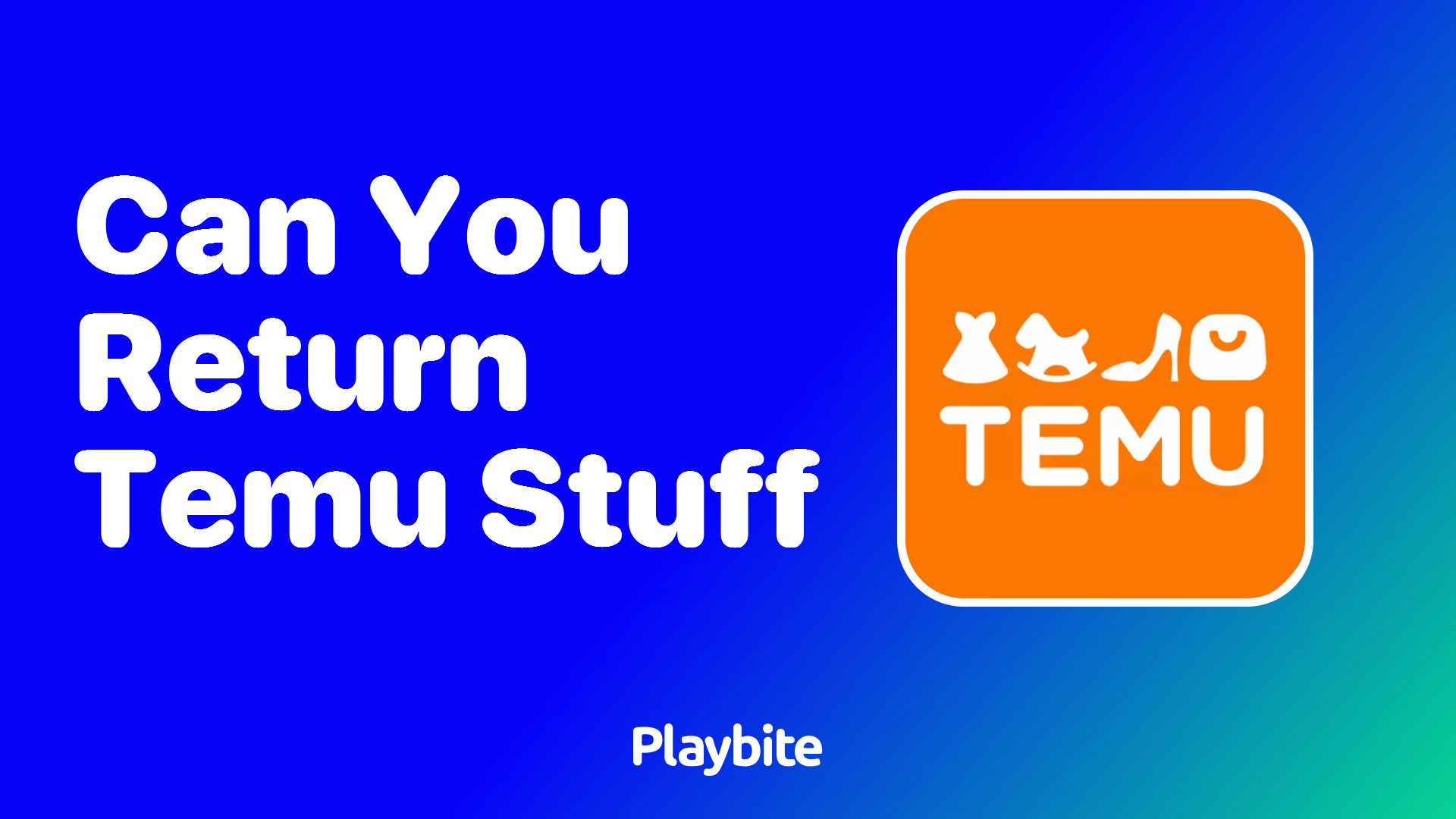 Can You Return Items Purchased from Temu?