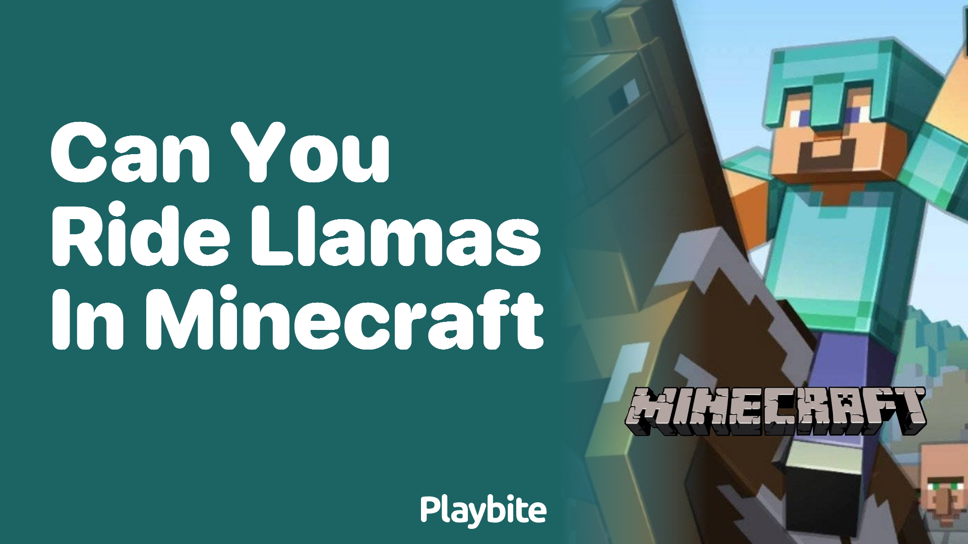 Can You Ride Llamas in Minecraft? Exploring the Possibilities