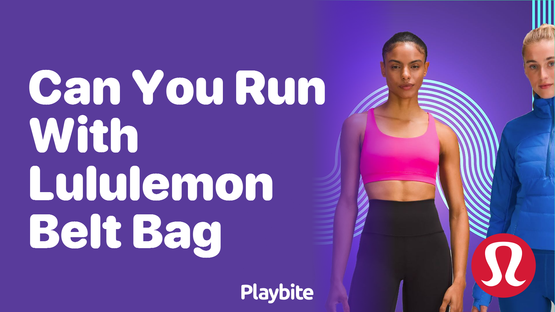 running with lululemon belt bag