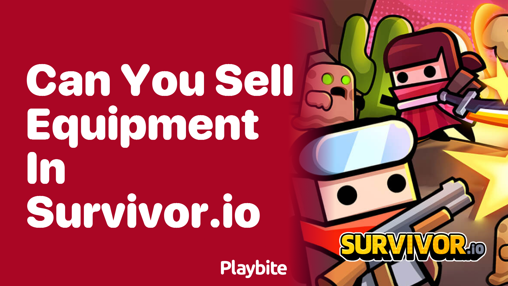 Can You Sell Equipment in Survivor.io?