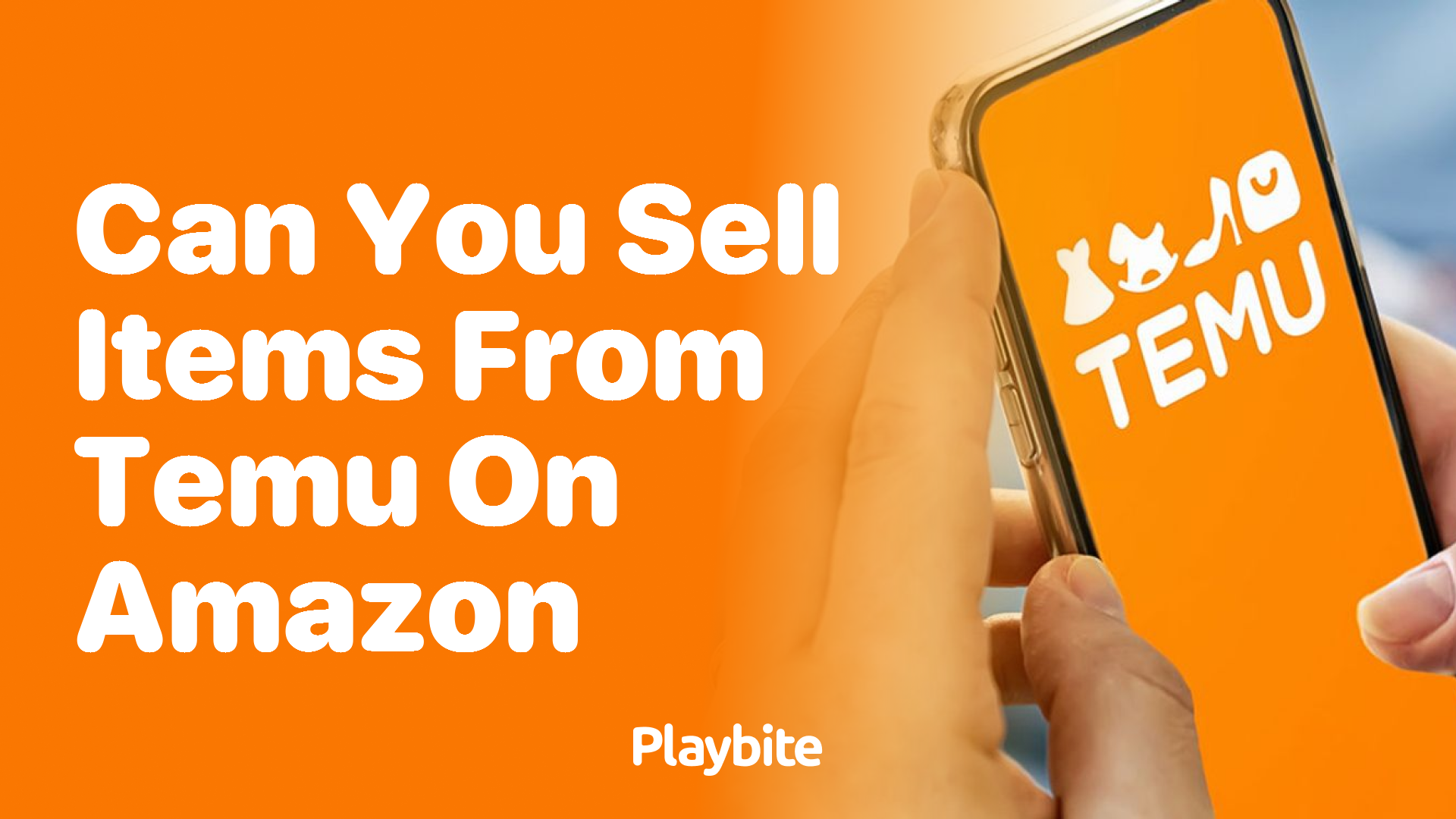 Can You Sell Items from Temu on Amazon?