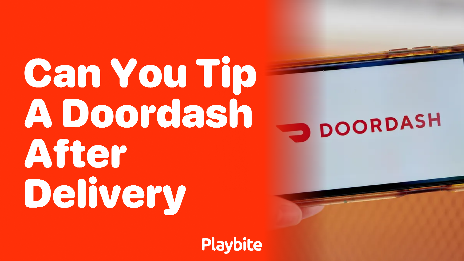 Can You Tip a DoorDash After Delivery?