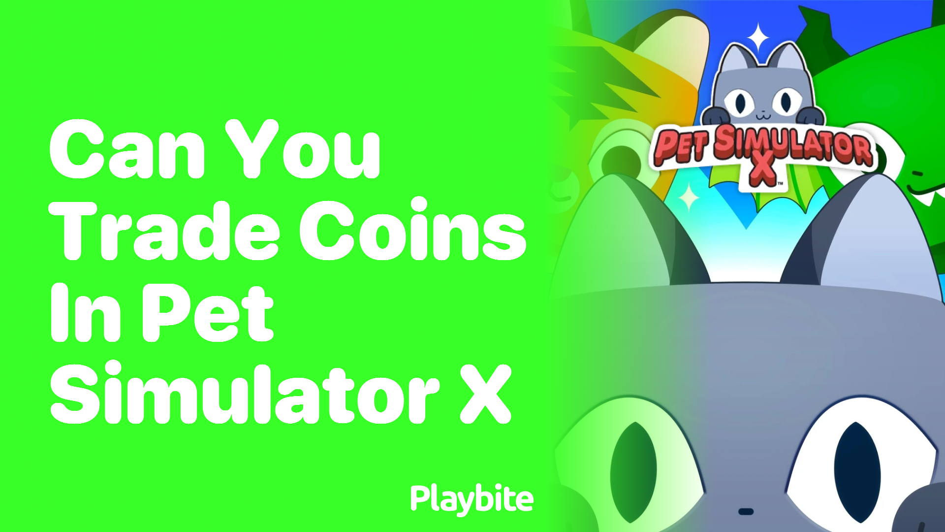 Can You Trade Coins in Pet Simulator X?