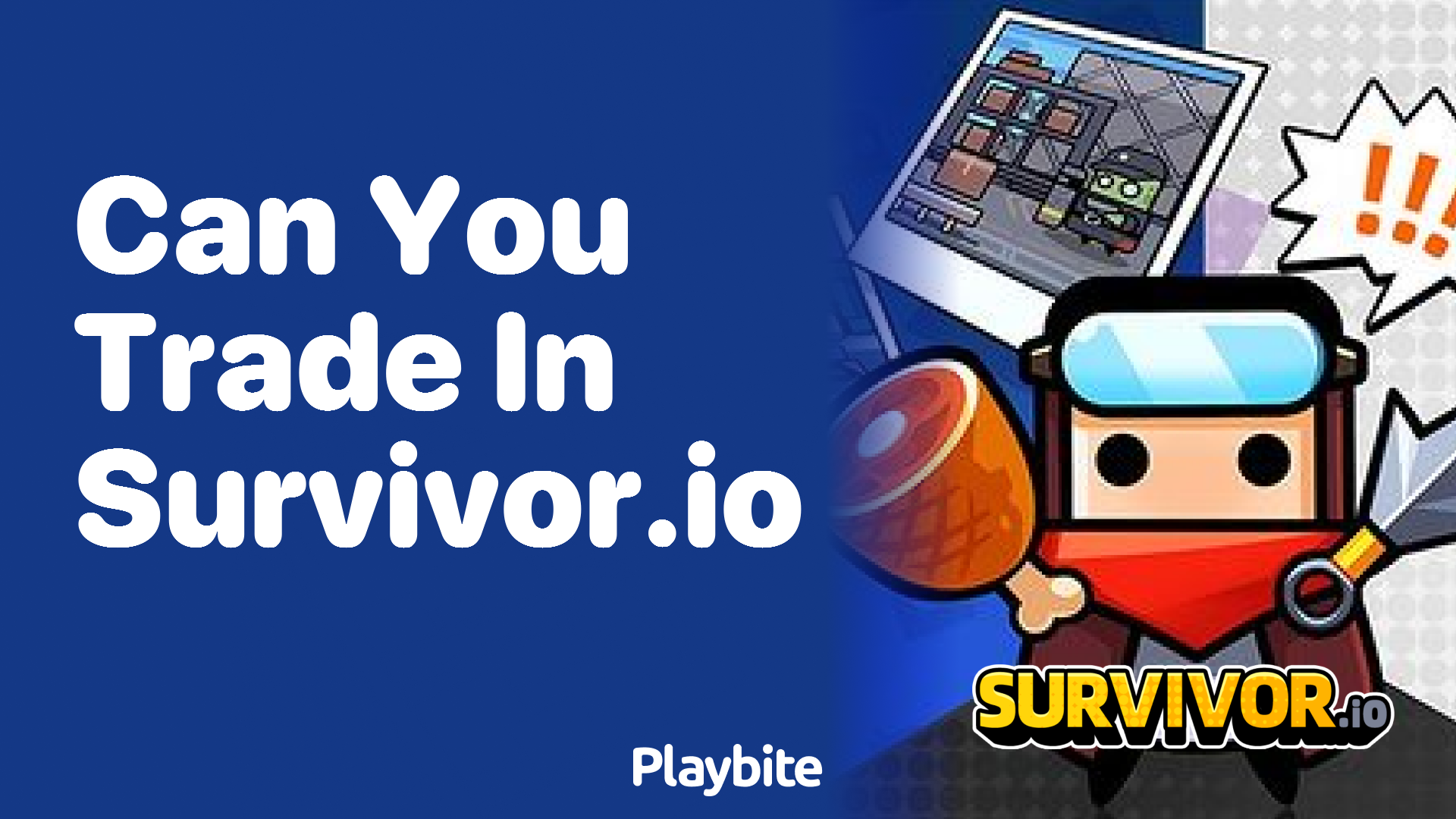 Can You Trade in Survivor.io? Let&#8217;s Find Out!