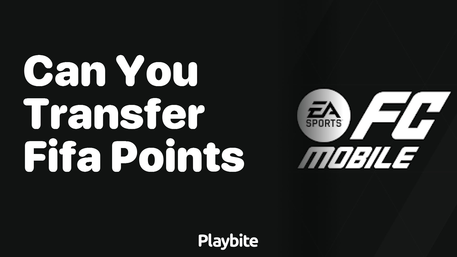 Can You Transfer FIFA Points in EA Sports FC Mobile?