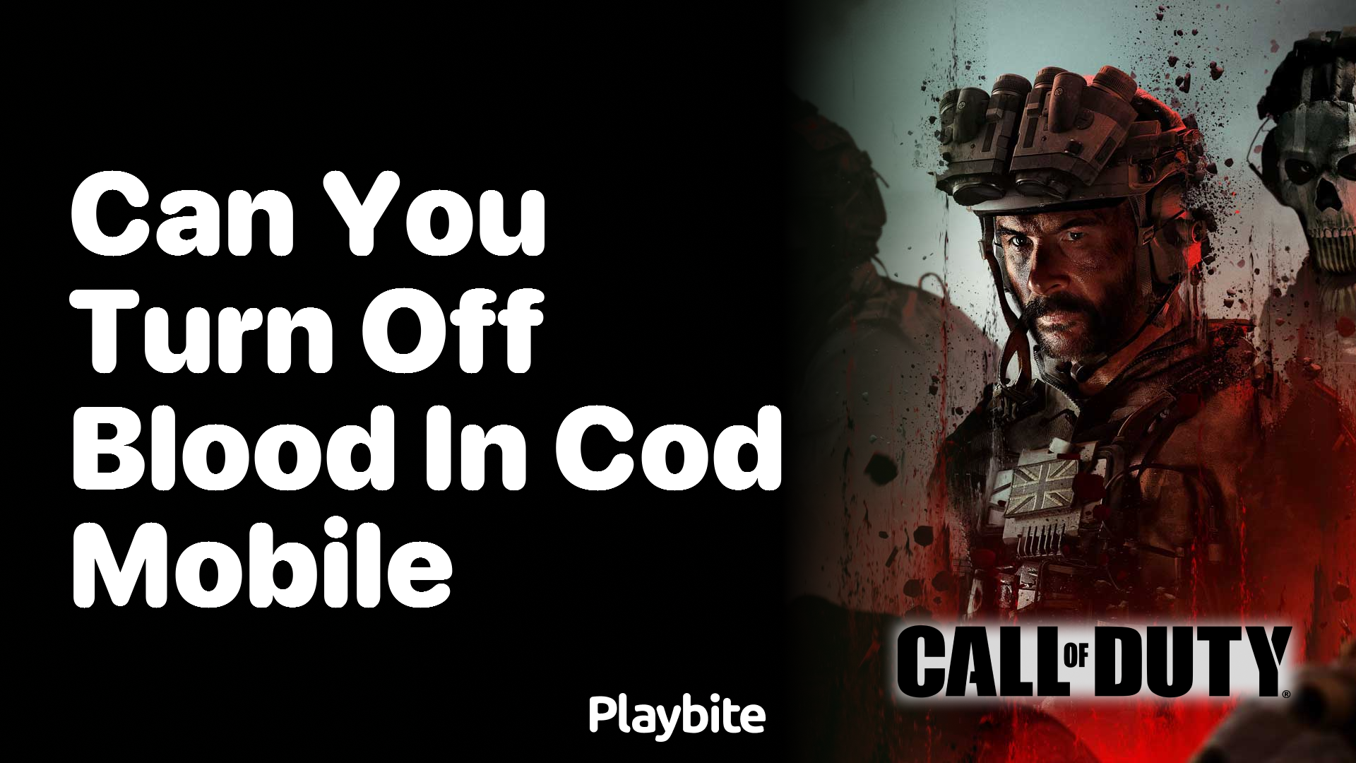 Can You Turn off Blood in COD Mobile?