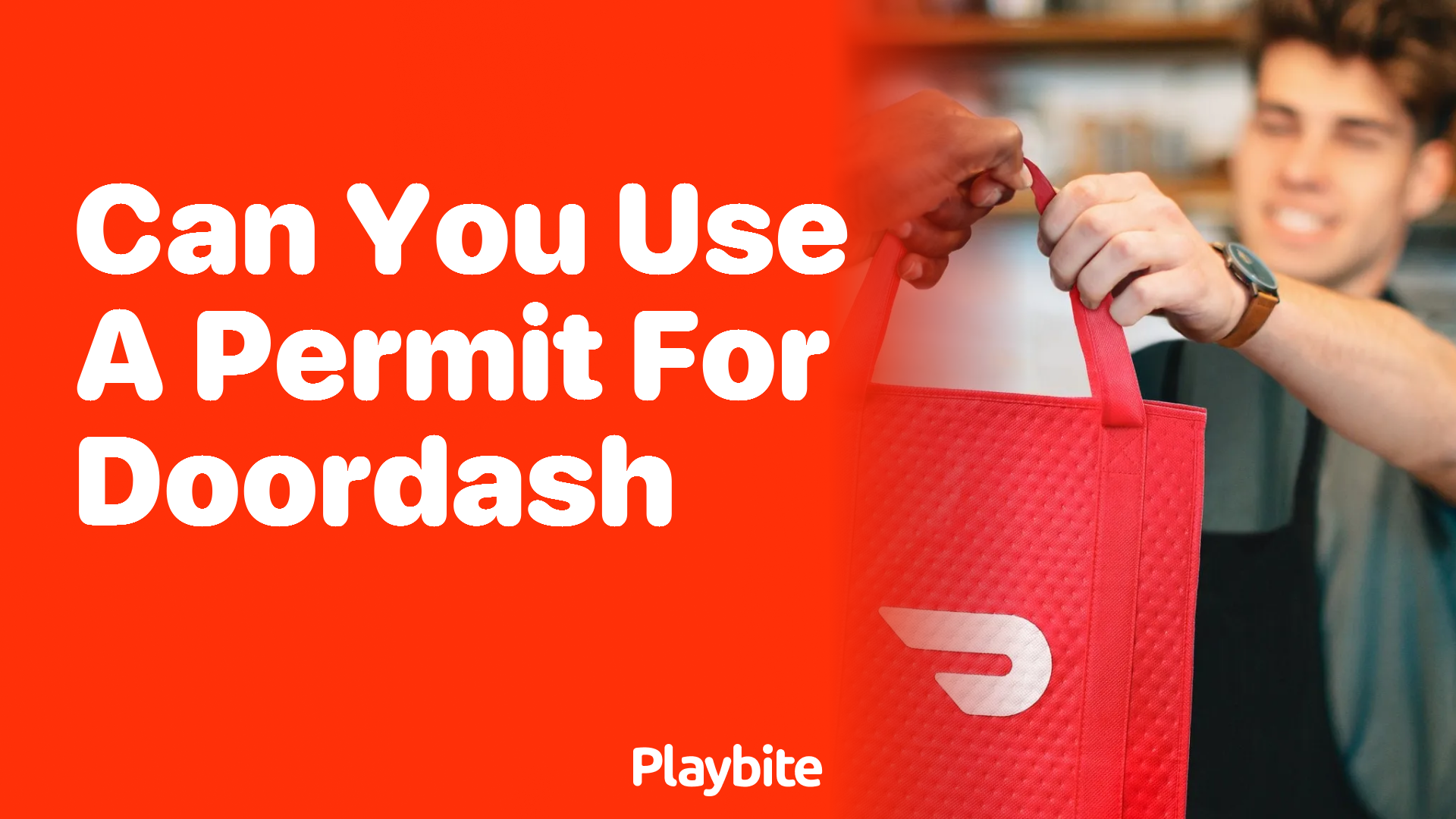 Can You Use a Permit for DoorDash?