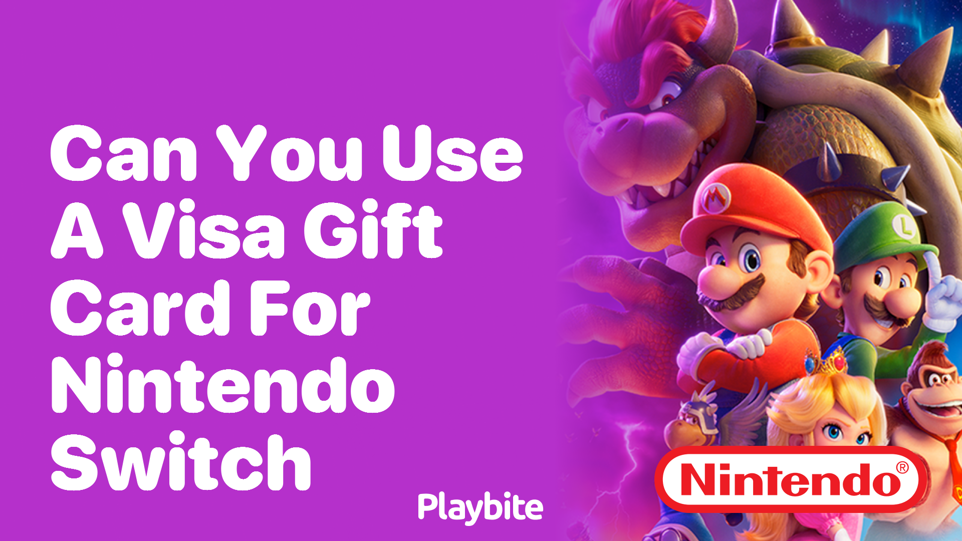 Visa gift card sales nintendo switch