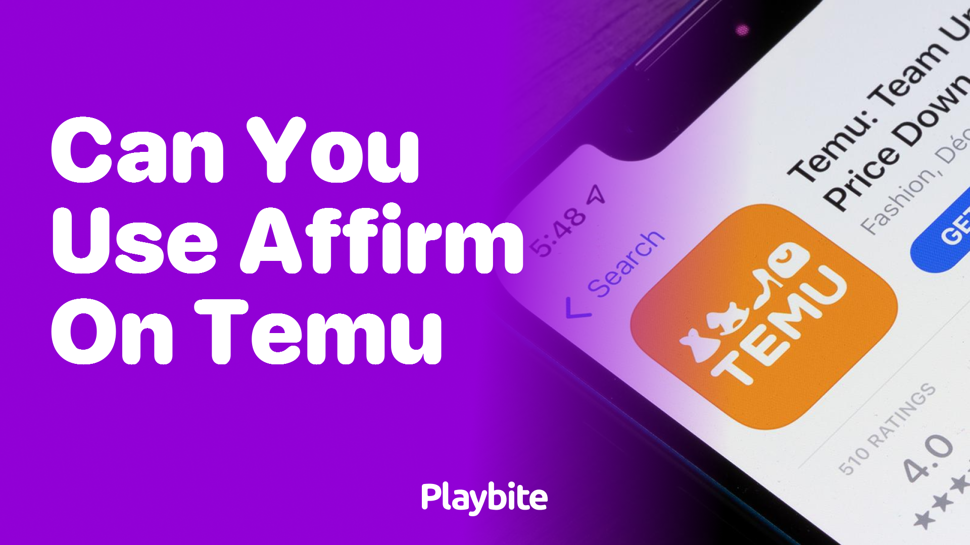 Can You Use Affirm on Temu? Here&#8217;s What You Need to Know