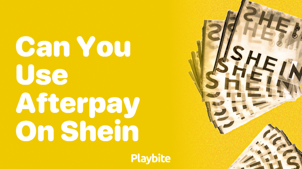 Does Shein Take Afterpay?