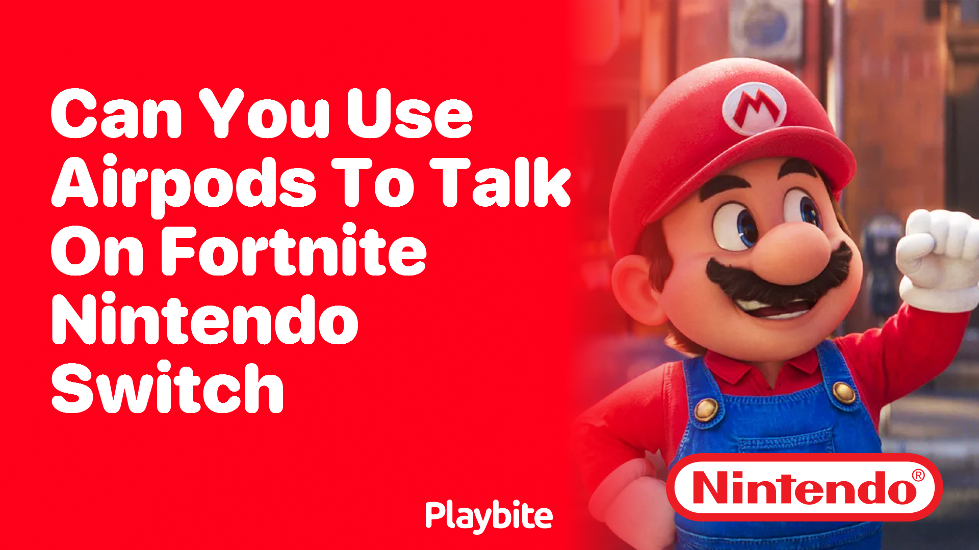 Can You Use AirPods to Talk on Fortnite Nintendo Switch Playbite