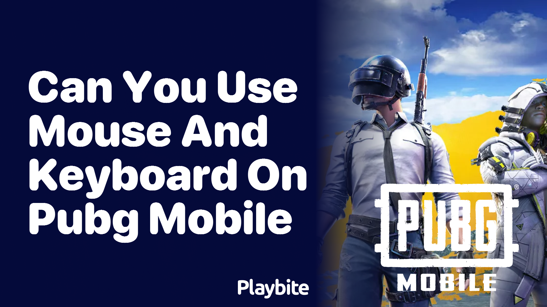 Can You Use Mouse and Keyboard on PUBG Mobile?