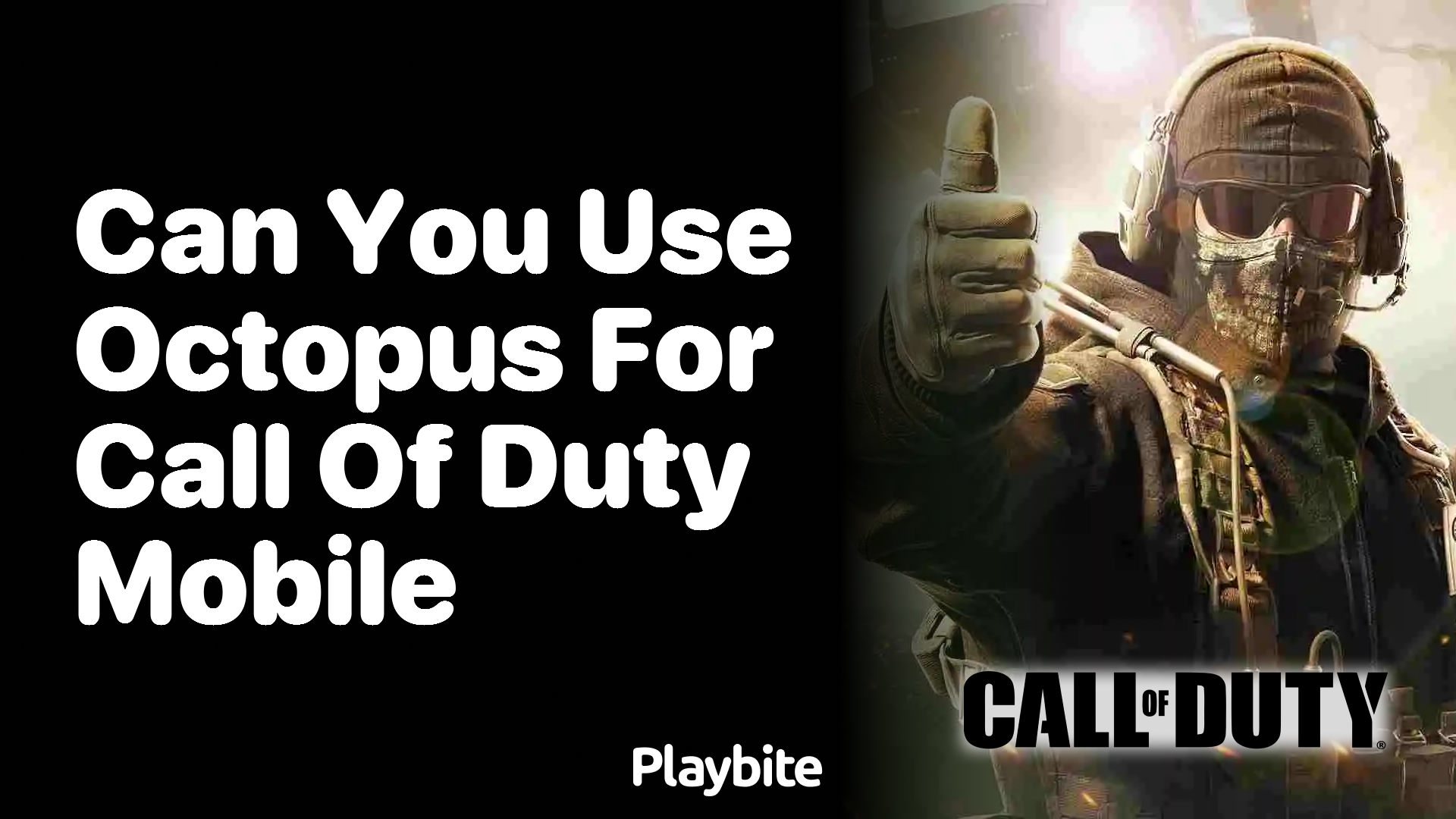 Can You Use Octopus for Call of Duty Mobile?