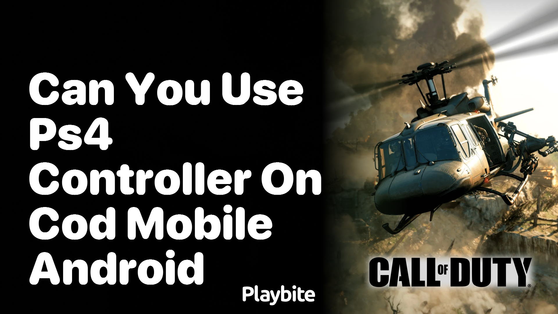 Can You Use a PS4 Controller on COD Mobile Android? - Playbite