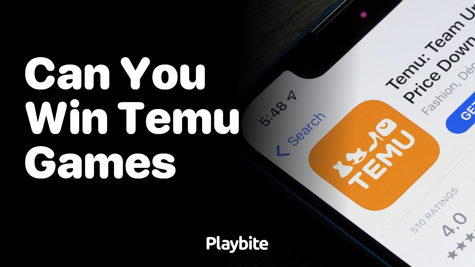 Can You Win Games on Temu?