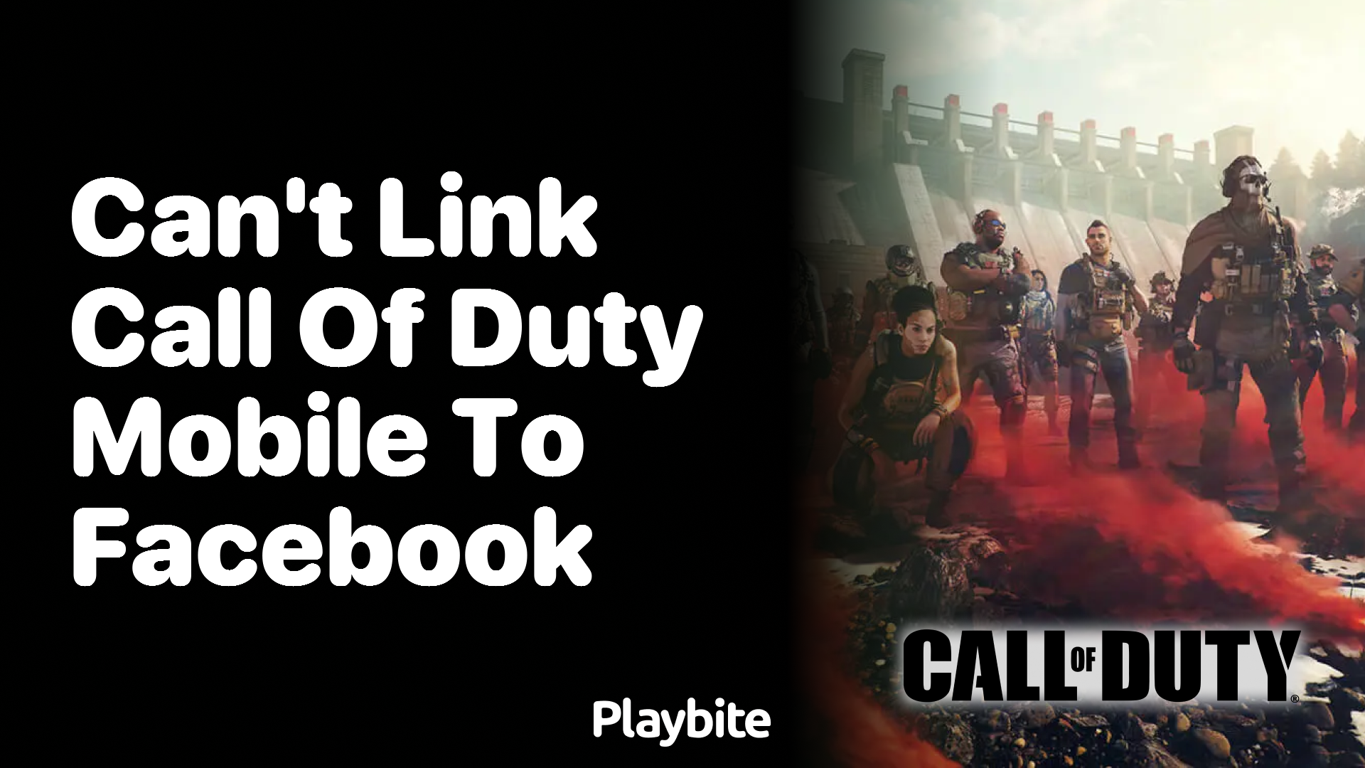 Can&#8217;t Link Call of Duty Mobile to Facebook? Here&#8217;s What to Do