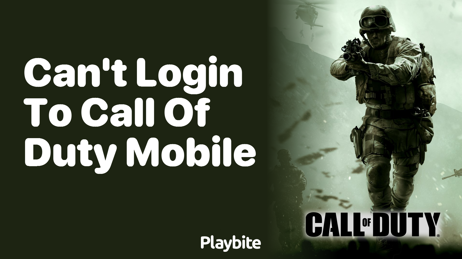 Can&#8217;t login to Call of Duty Mobile? Here&#8217;s What You Need to Know