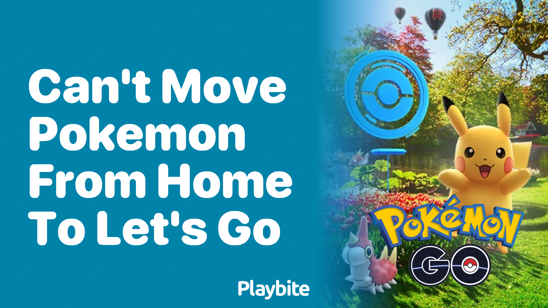 Can't Catch Pokemon in Pokemon GO? Here's Why! - Playbite