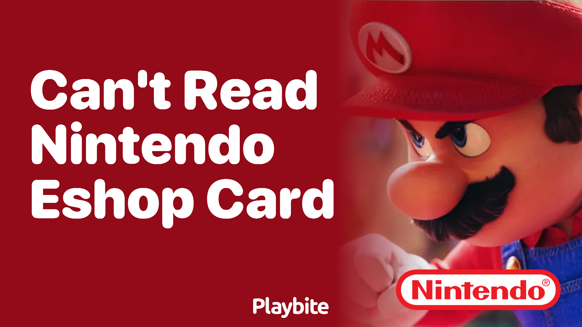 Can&#8217;t Read Your Nintendo eShop Card? Here&#8217;s What to Do!