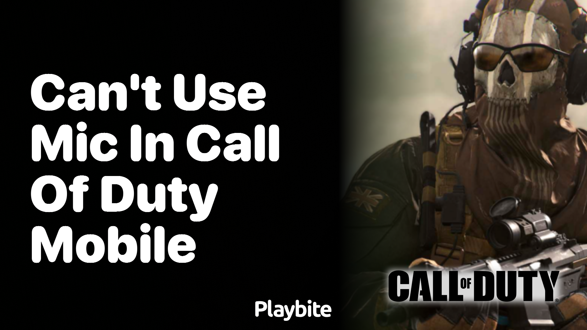 Can&#8217;t Use Mic in Call of Duty Mobile? Let&#8217;s Fix That!