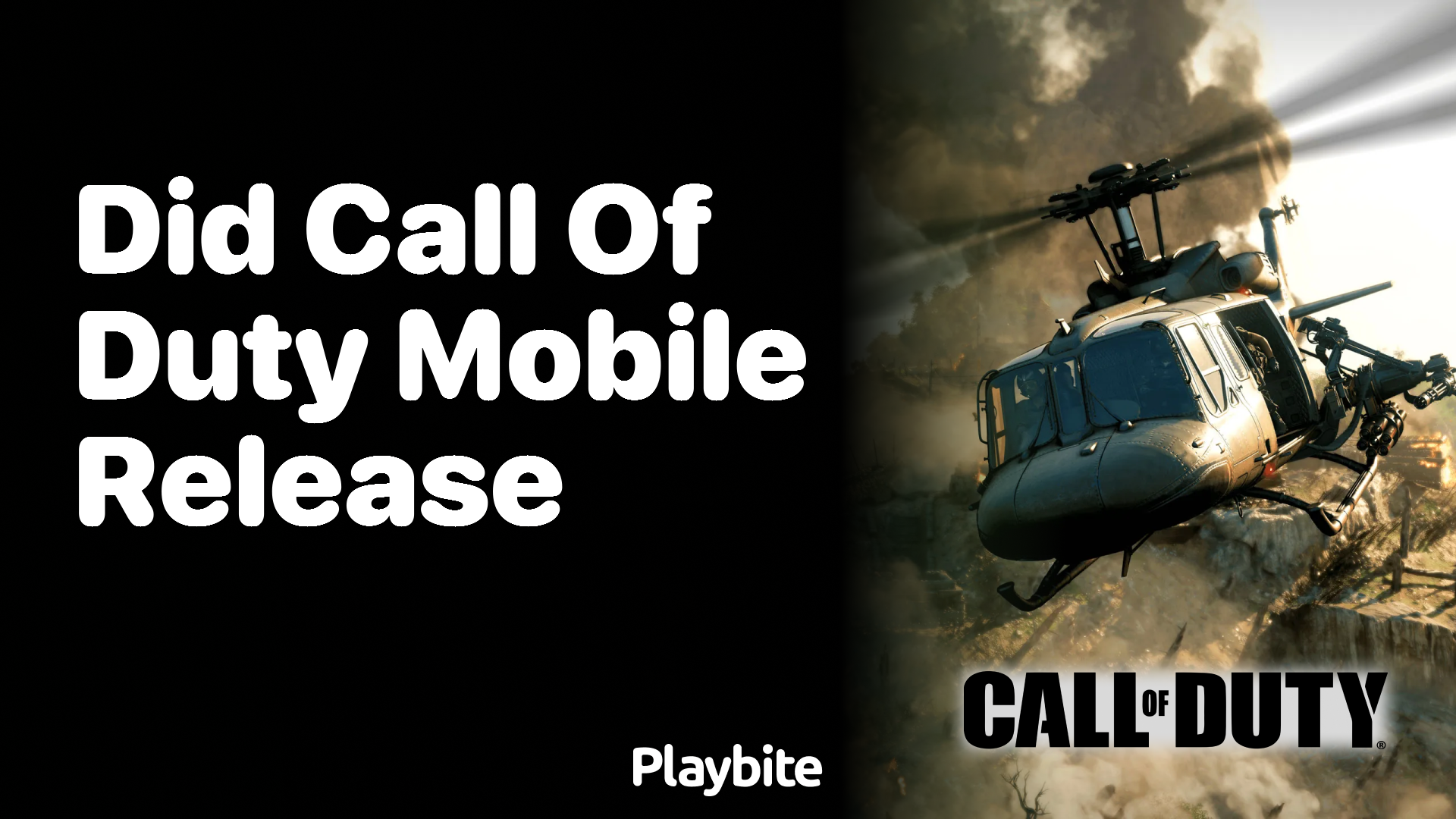 When Did Call of Duty Mobile First Hit the App Stores?