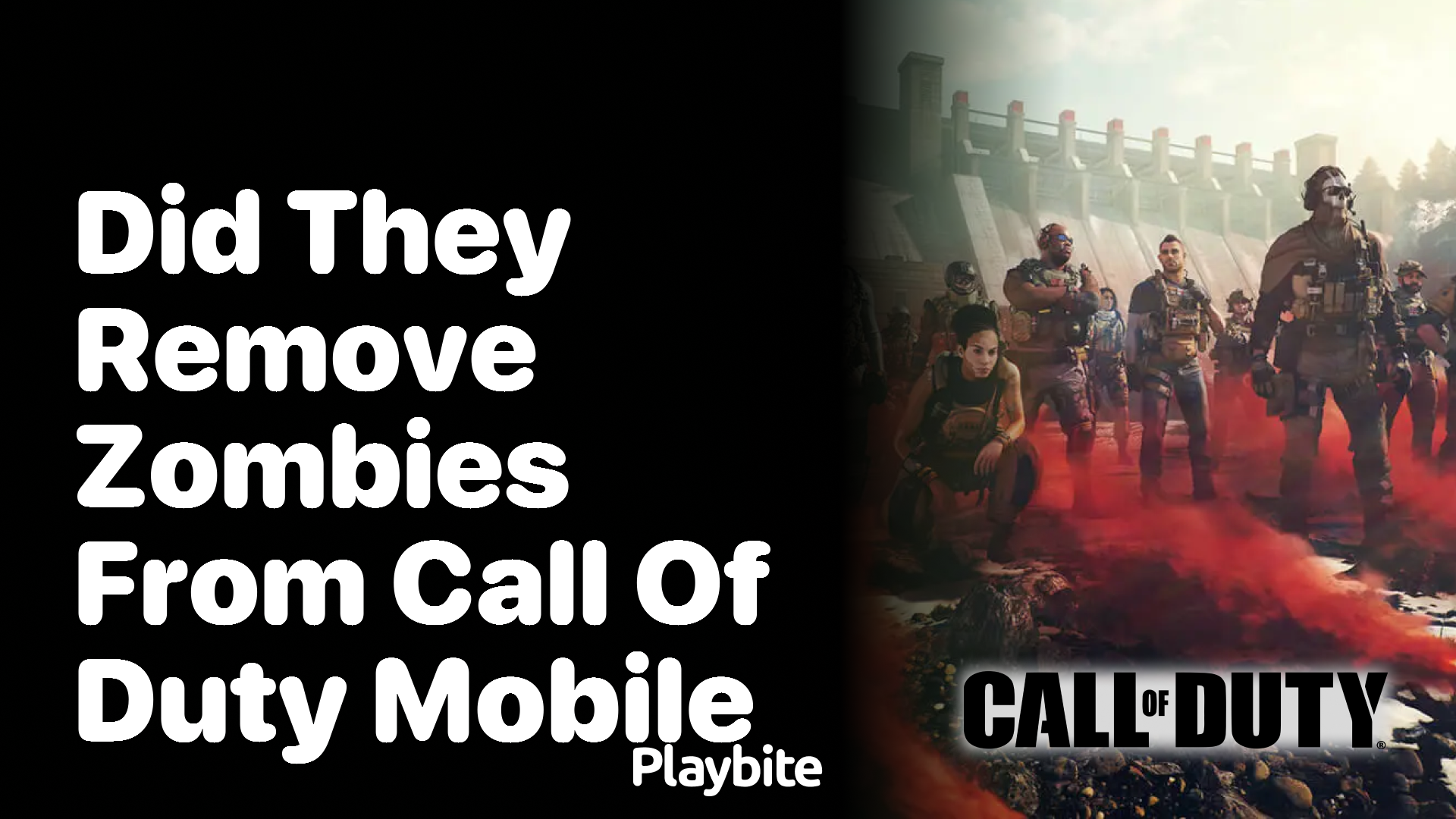 Did They Remove Zombies From Call of Duty Mobile?