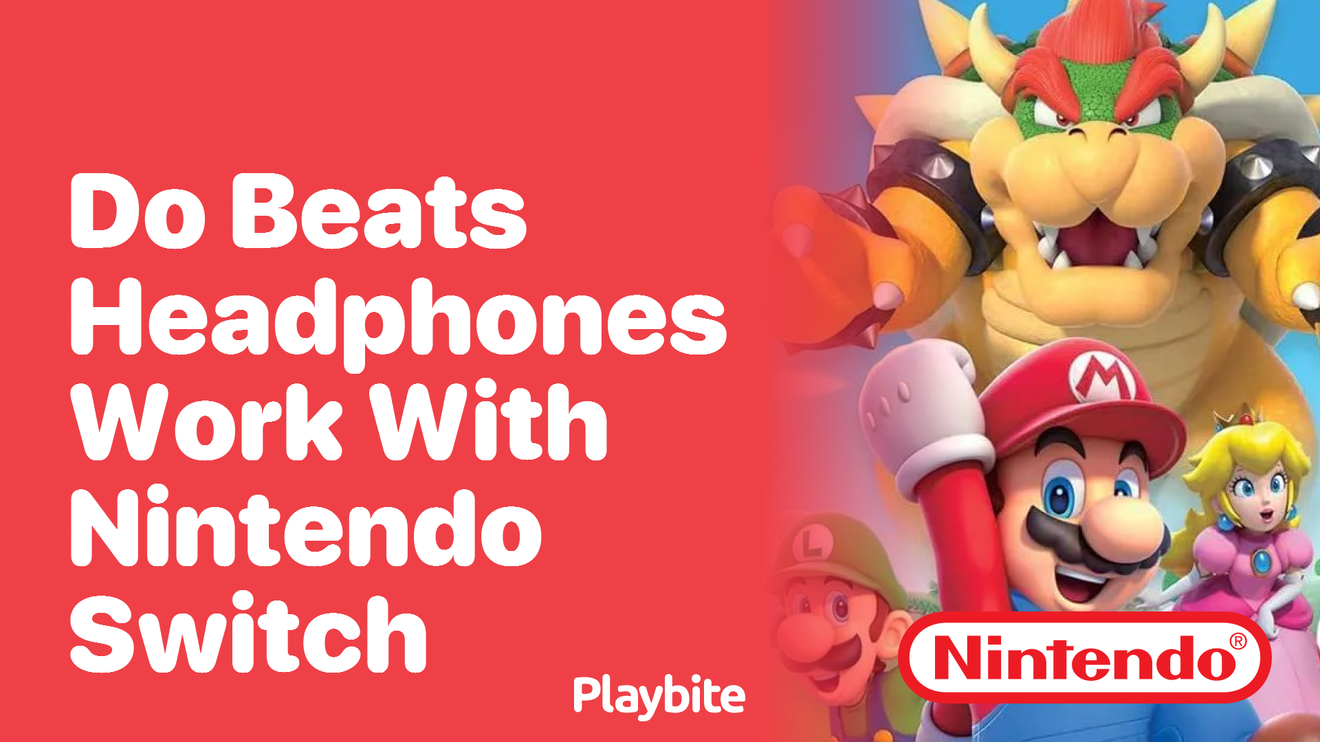 Do Beats Headphones Work With Nintendo Switch Playbite