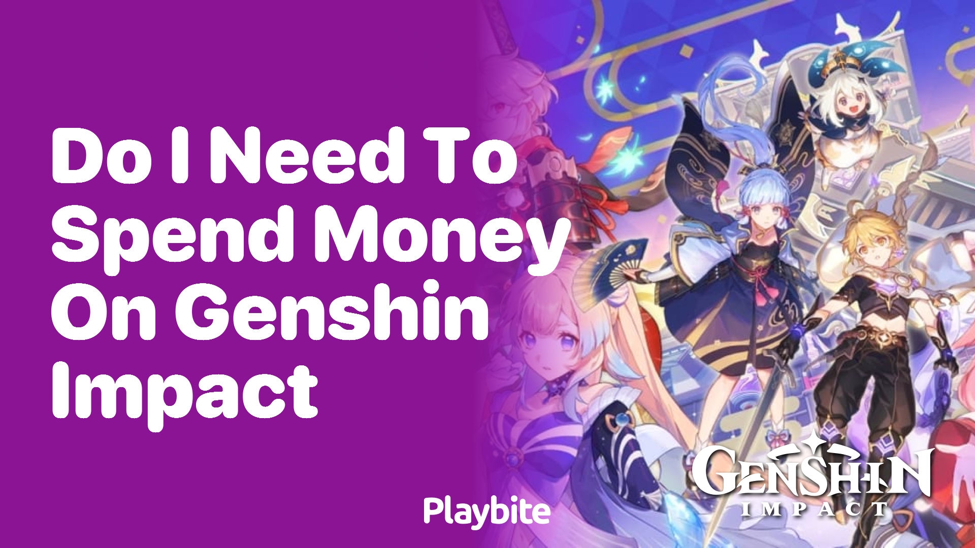 Do I Need to Spend Money to Enjoy Genshin Impact?