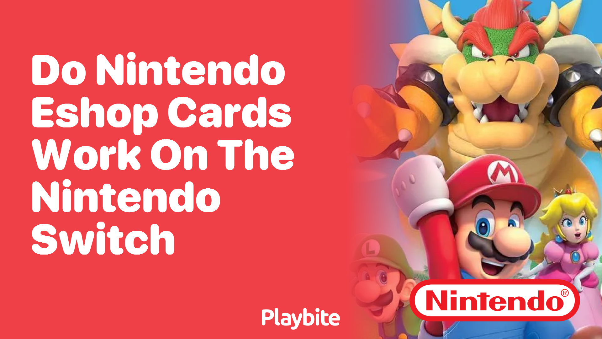 Do Nintendo eShop Cards Work on the Nintendo Switch?