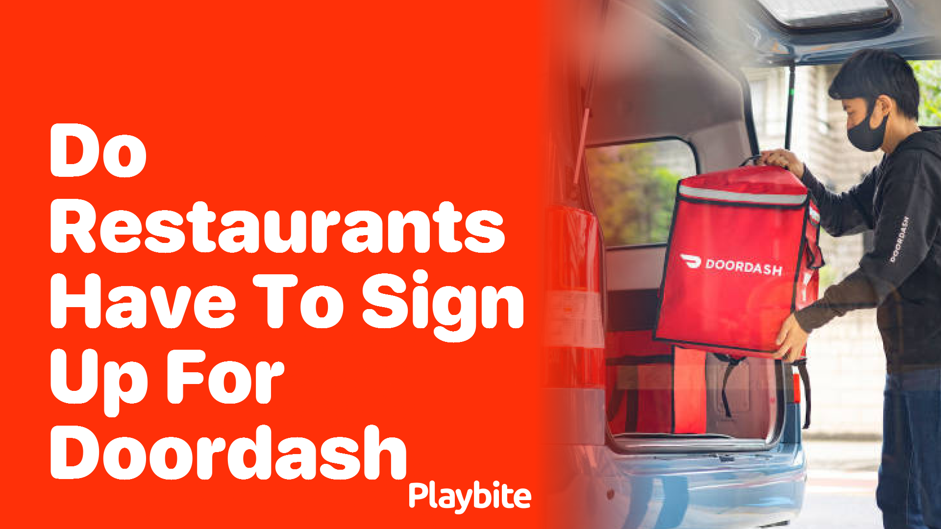 Do Restaurants Need to Sign Up for DoorDash to Be Featured?