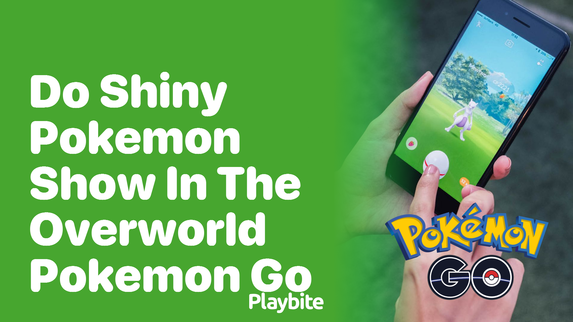 Do Shiny Pokémon Show in the Overworld in Pokémon GO?