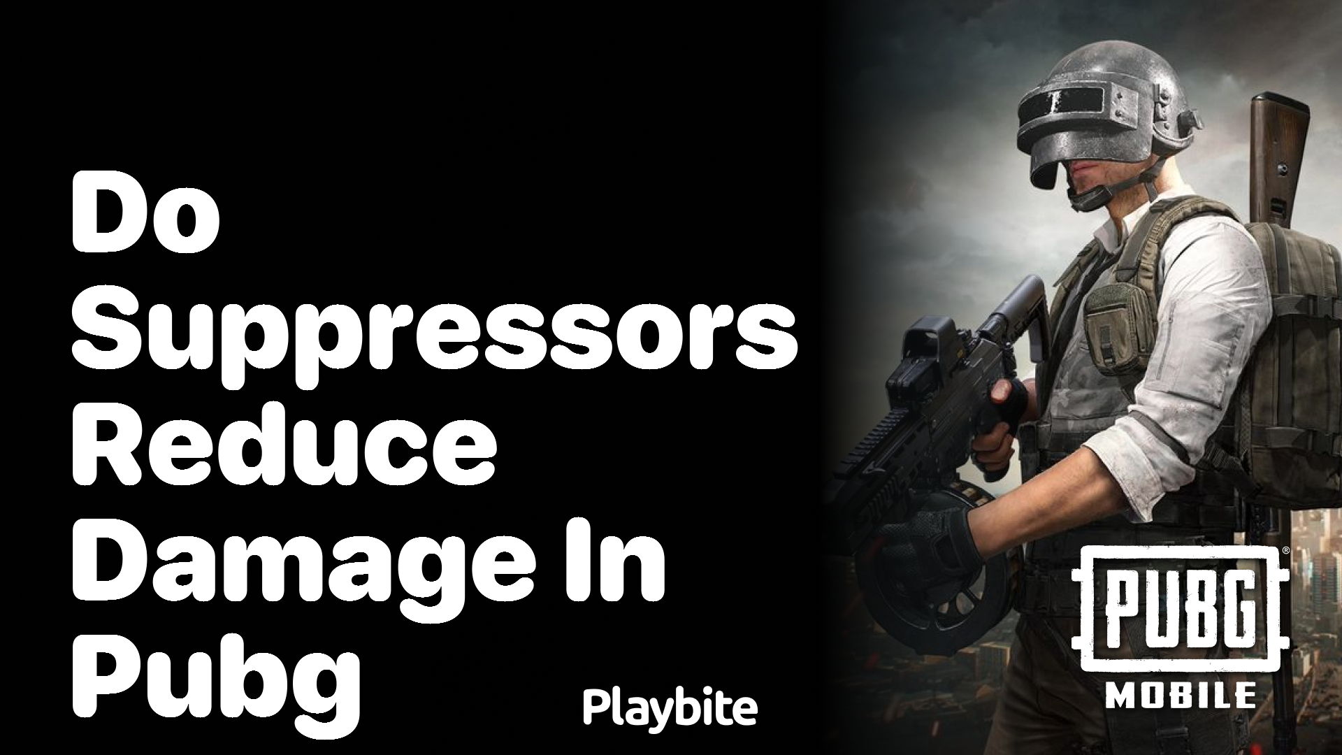 Do Suppressors Reduce Damage in PUBG Mobile?