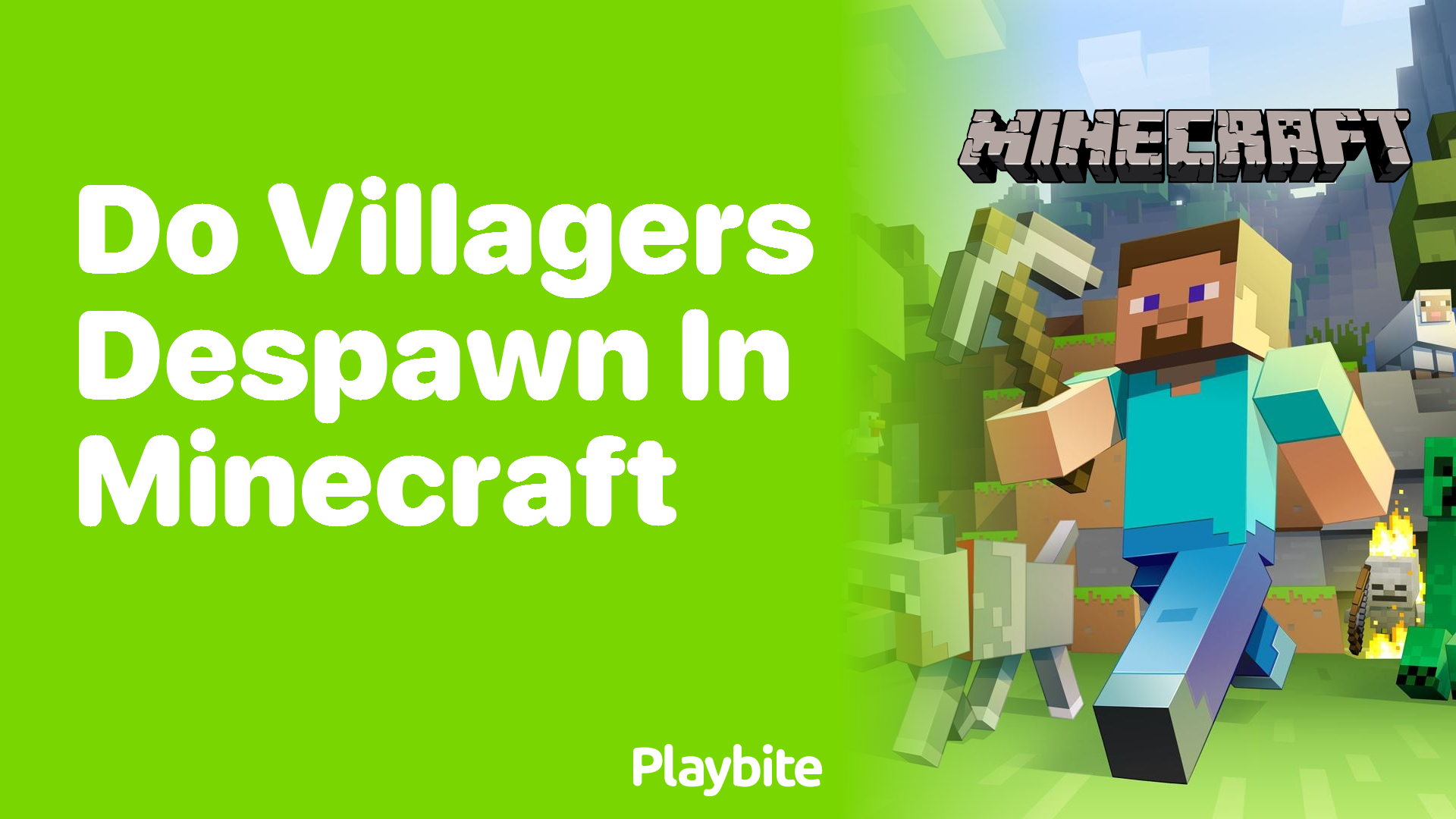 Do Villagers Despawn in Minecraft? Let's Find Out! Playbite