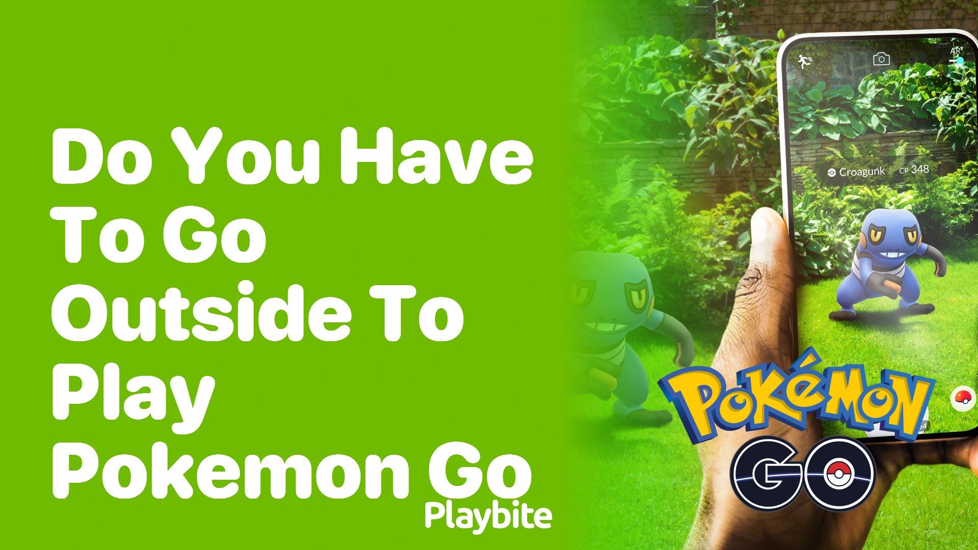 Do You Have to Go Outside to Play Pokemon GO? - Playbite