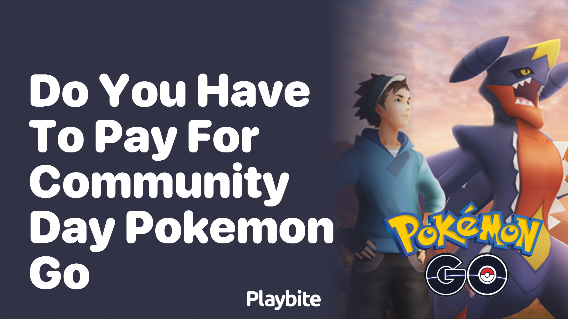 Do you have to pay for Community Day in Pokémon GO?