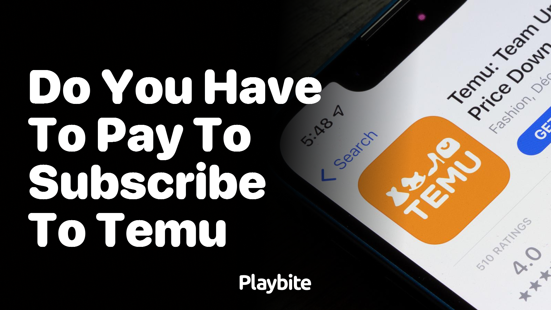 Do You Have to Pay to Subscribe to Temu?