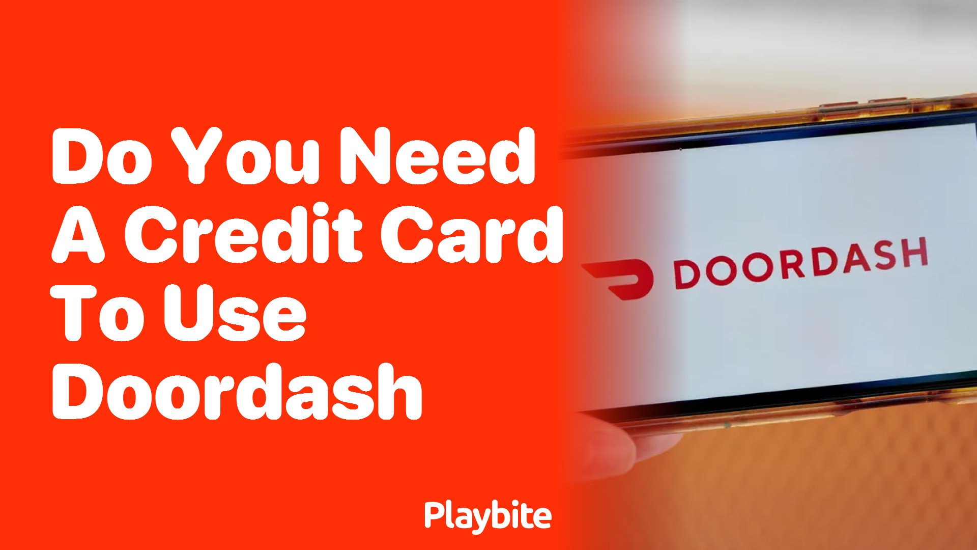 Do You Need a Credit Card to Use DoorDash?