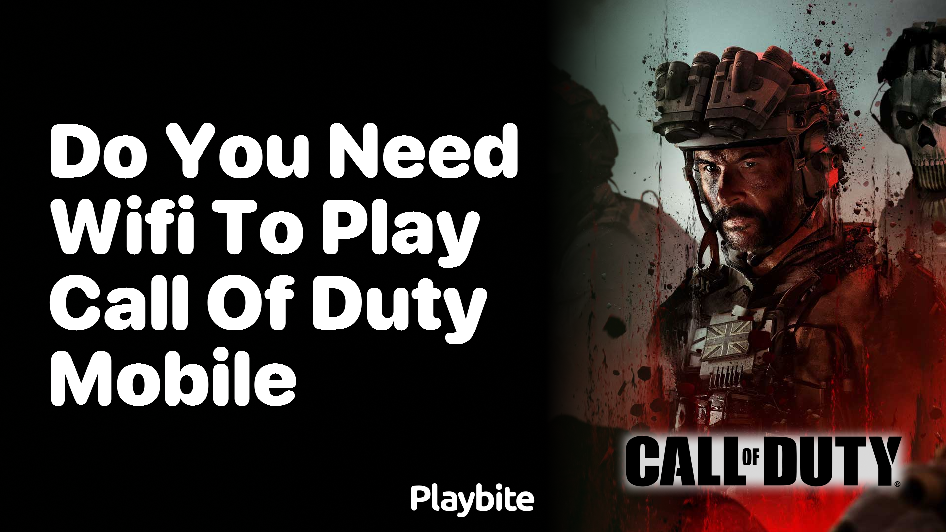 Do You Need WiFi to Play Call of Duty Mobile?