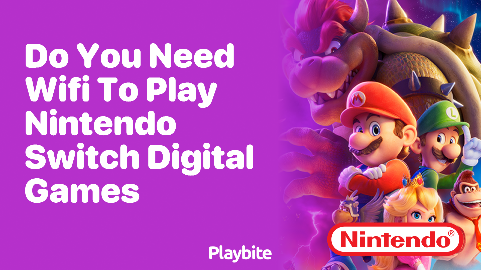 Do You Need WiFi to Play Nintendo Switch Digital Games? - Playbite