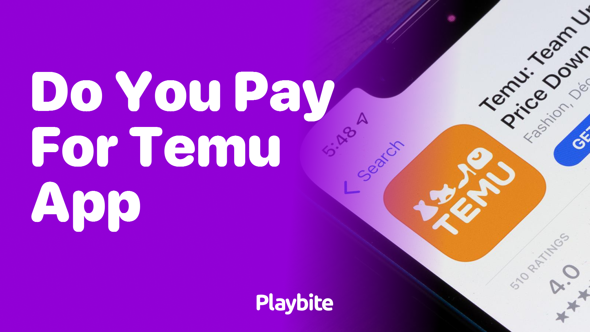 Do You Have to Pay for the Temu App?