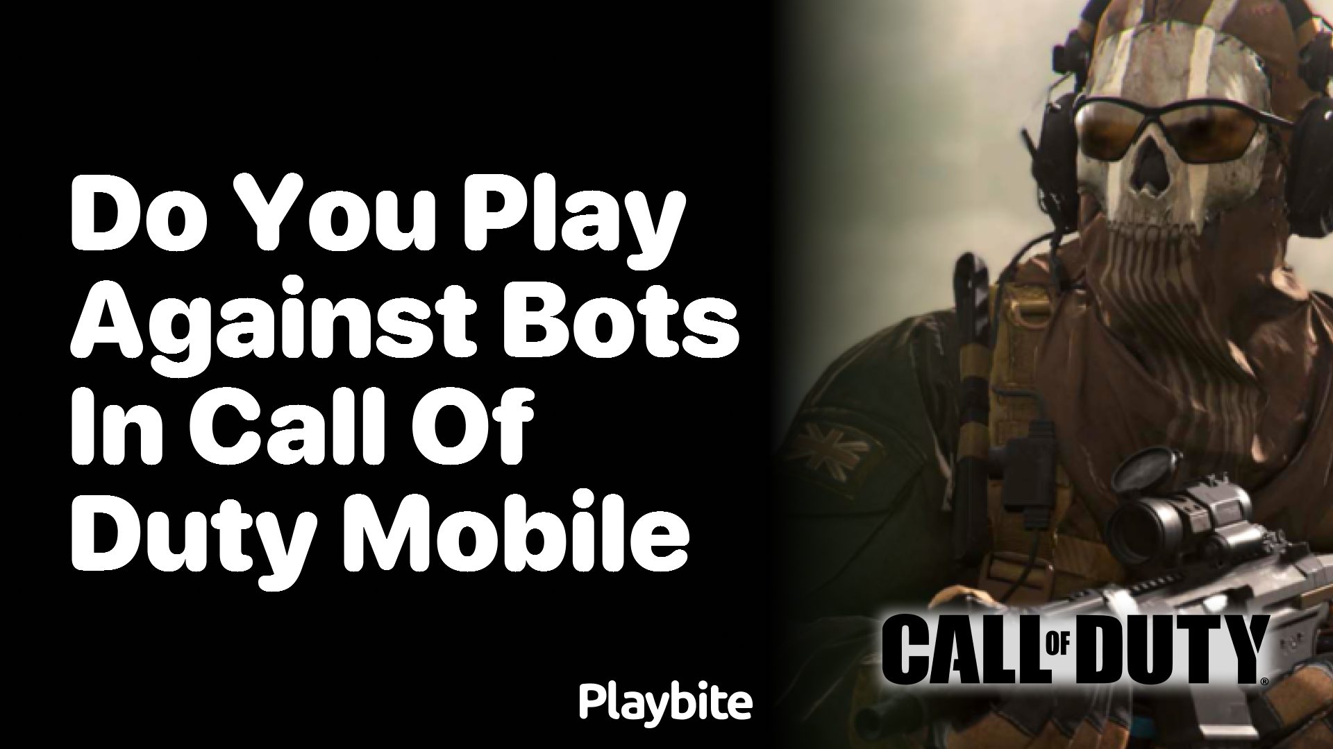 Do You Play Against Bots in Call of Duty Mobile?