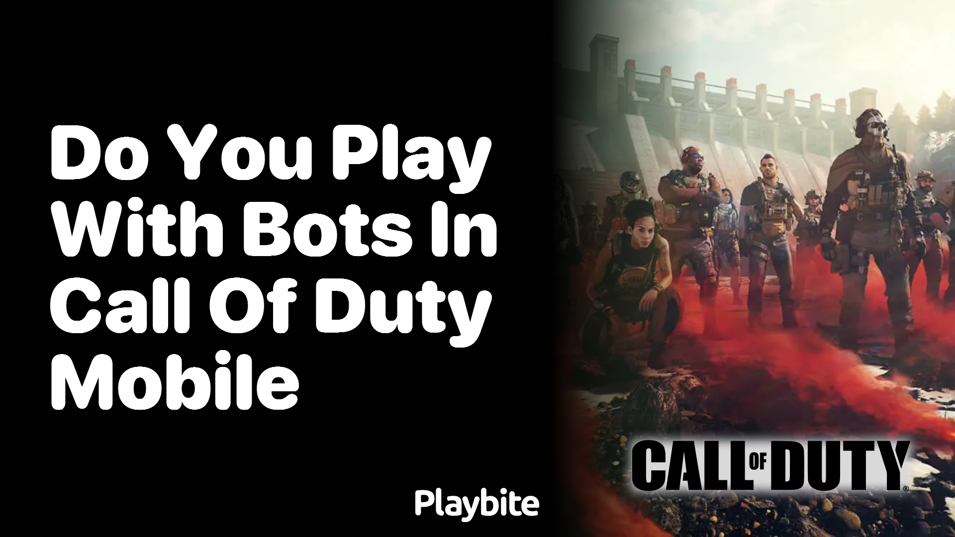 Do You Play With Bots in Call of Duty Mobile?