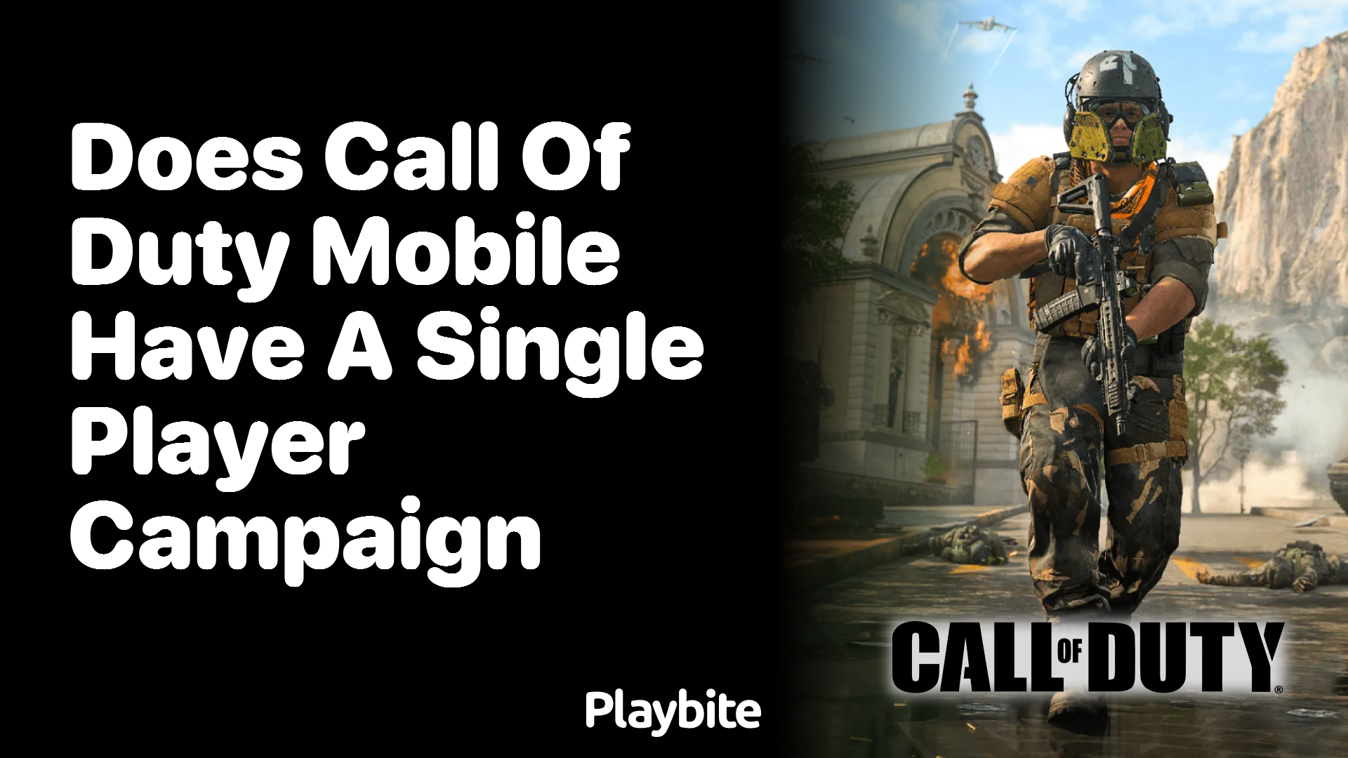 Does Call of Duty Mobile Have a Single Player Campaign?