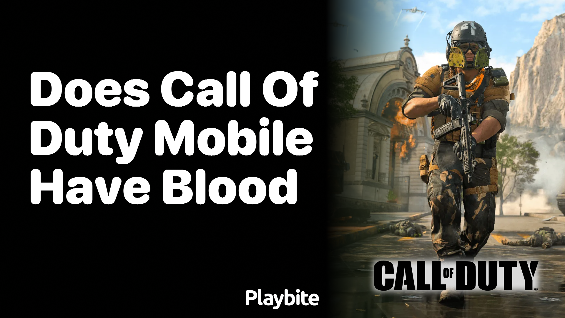 Does Call of Duty Mobile Have Blood?