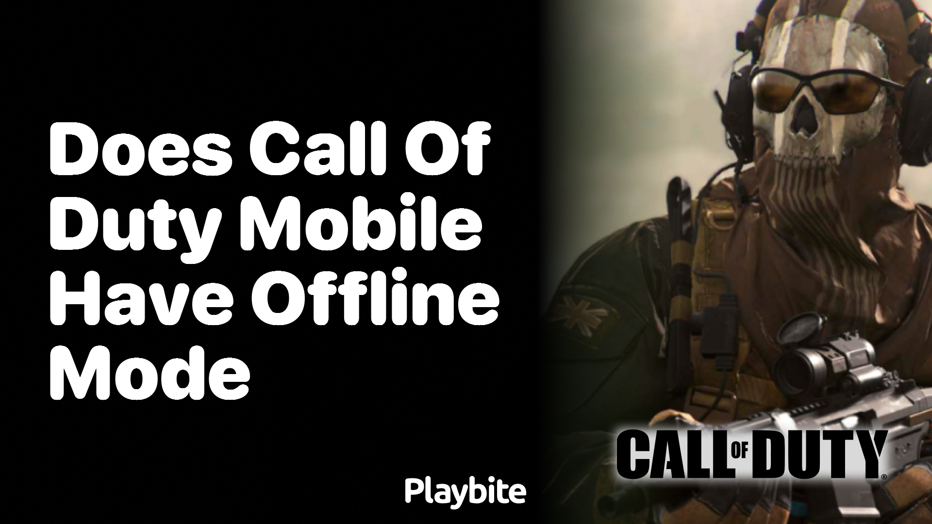 Does Call of Duty Mobile Have an Offline Mode?