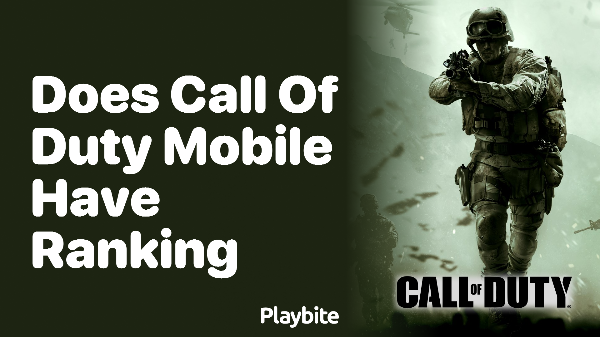 Does Call of Duty Mobile Have a Ranking System?