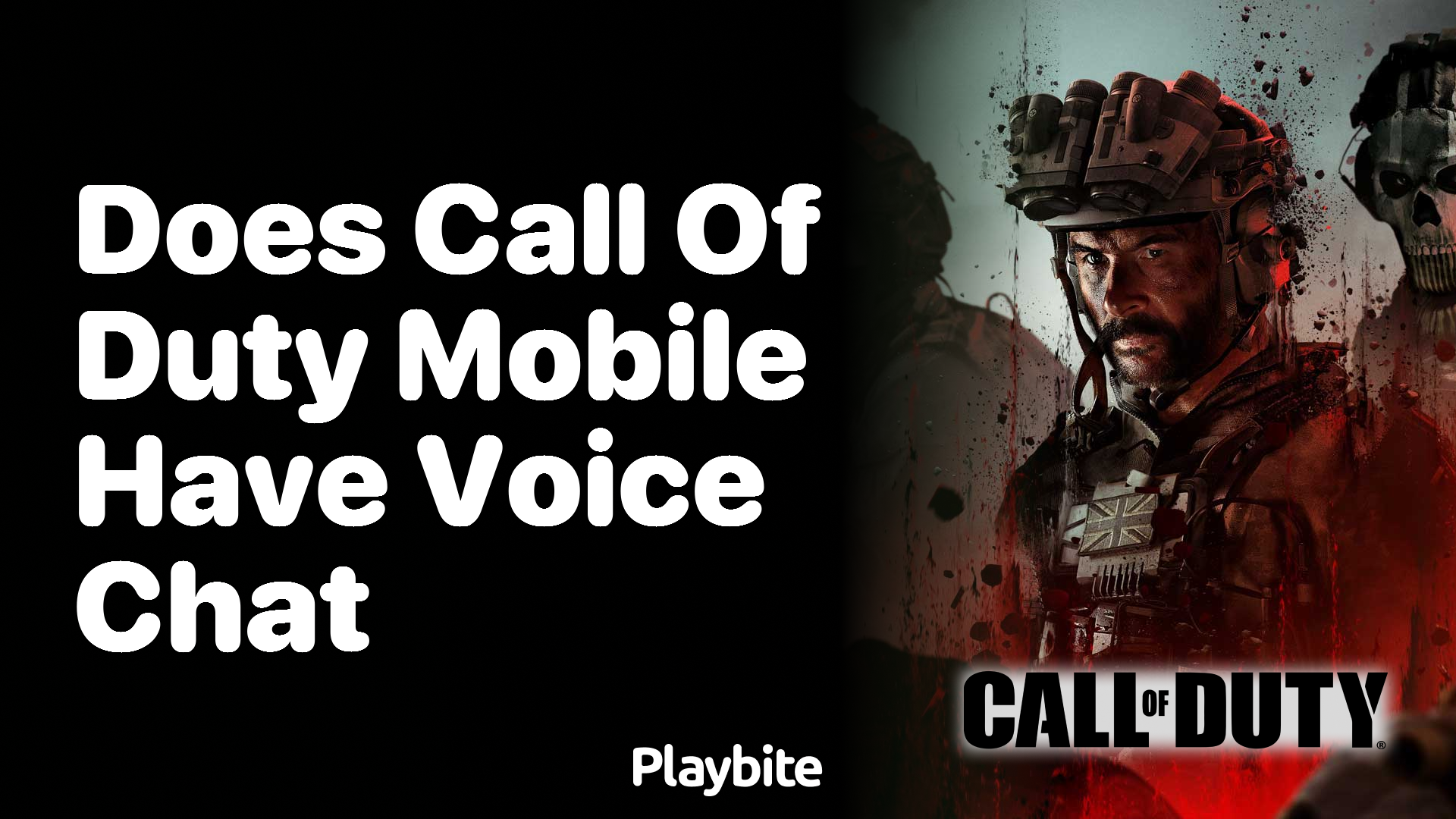 Does Call of Duty Mobile Have Voice Chat?