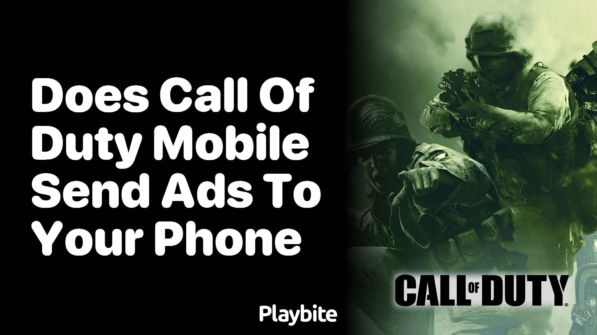 Does Call of Duty Mobile Send Ads to Your Phone?